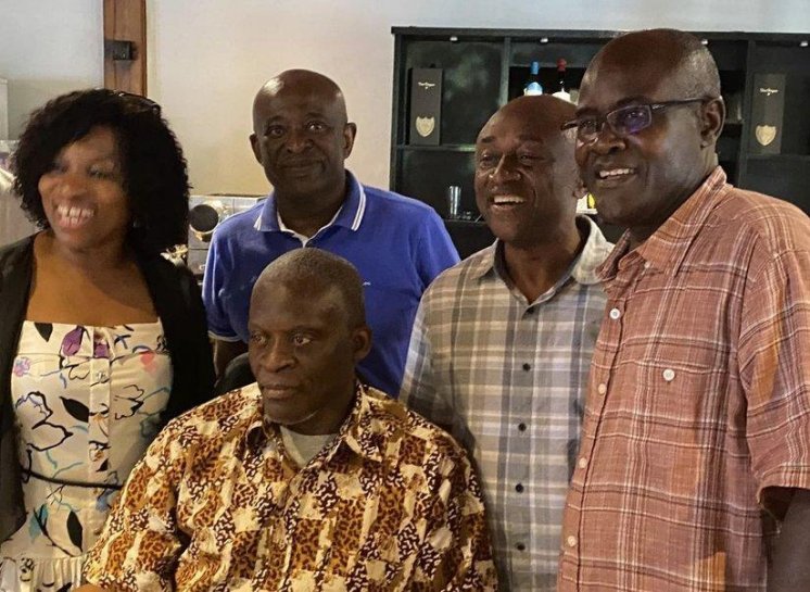 With my UGMS-Good Samaritan Hospital colleagues at UGMS Class of 1988 reunion in Accra, 2025.