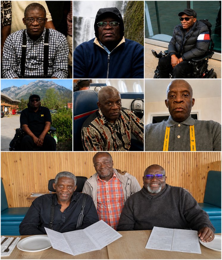Solo travels across North America, Europe, and Ghana.